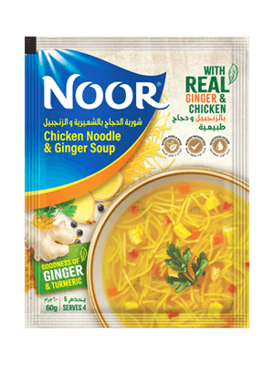 Chicken Noodle & Ginger Soup
